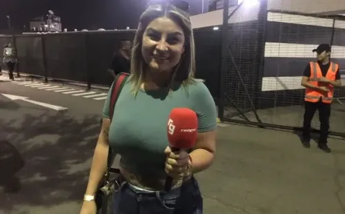 Solange Paredes estuvo en la despedida de su hermano (Foto: Patricio Echagüe)
