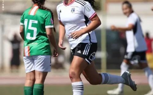 Los primeros goles en Primera División para Nicole Carter. | Colo Colo