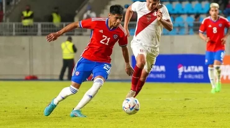 Darío Osorio no ha podido explotar sus condiciones en la selección chilena.    Foto: Carlos Parra/La Roja