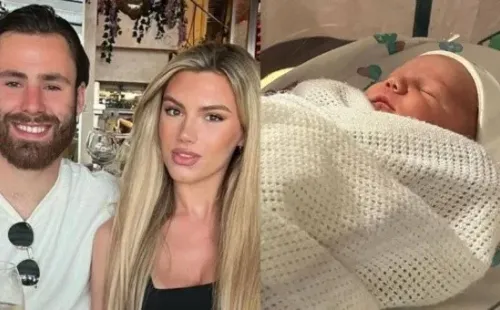 Ben Brereton festejó la llegada al mundo de su primer hijo hace algunos meses. | Foto: Archivo.