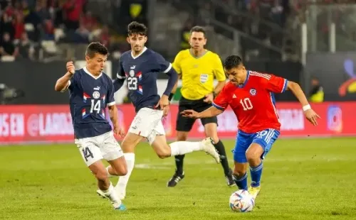Alexis Sánchez fue clave en la remontada de la Roja ante Paraguay. | Foto: Guillermo Salazar.