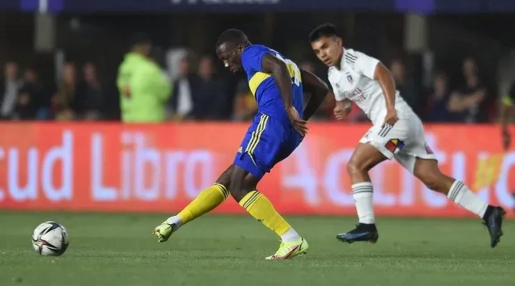 Colo Colo se vio la caras con boca en un amistoso de pretemporada en verano del 2022. | Foto: Archivo.