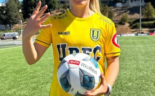 Gómez Ares marcó cuatro goles en su debut con el Campanil. | Prensa UdeC