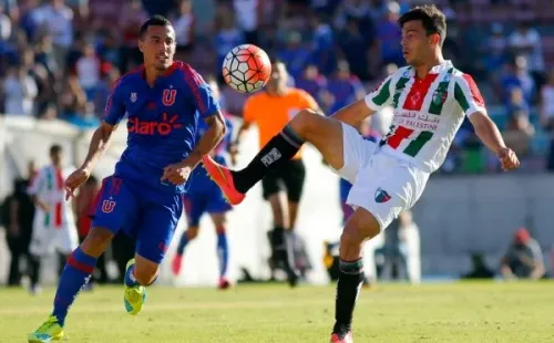 Fernando Meza en su primera estadía en Palestino. (Agencia Uno).