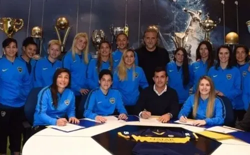 Camu Gómez Ares fue parte del primer grupo contratado en el Xeneize. | Boca Juniors