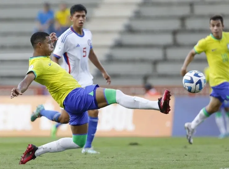 Brasil vs Chile en el Sudamericano Sub 17