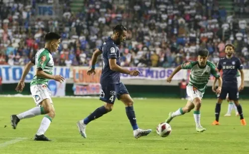 Mauricio Isla en el amistoso ante Temuco (Foto: Photosport)