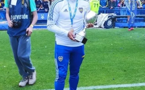 Martínez es DT del equipo femenino xeneize desde enero del 2022. | Boca Juniors