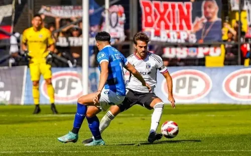 Agustín Bouzat cumplió una buena actuación en la victoria de Colo Colo ante Huachipato. (Guille Salazar/RedGol).