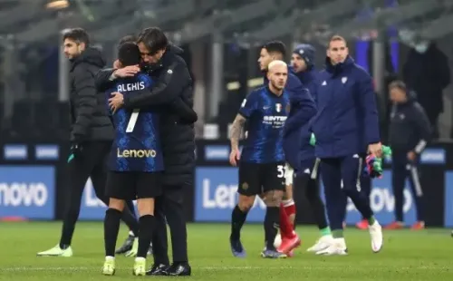 Simone Inzaghi dejó sin minutos a Alexis Sánchez y amargó su paso por el Inter de Milán. Foto: Getty Images