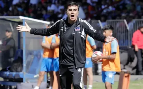 Gustavo Quinteros mostró su respeto al Deportivo Pereira. Foto: Photosport