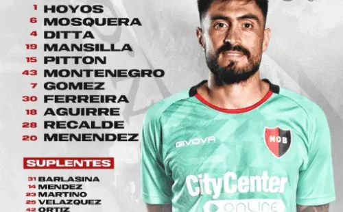 Captura Twitter Newell’s Old Boys.