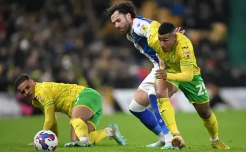 Norwich le amargó la fiesta al Blackburn Rovers a domicilio. Foto: Getty Images
