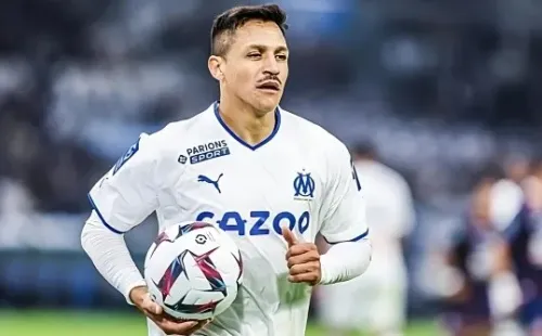 Alexis Sánchez preocupa al Marsella para la recta final. Foto: Imago.