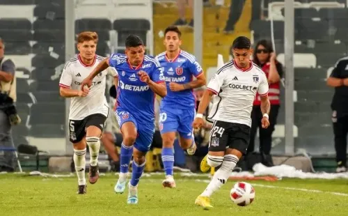 Ante la U el pasado domingo 12 de marzo fue el último partido que jugó Jordhy Thompson en Colo Colo. | Foto: Guillermo Salazar.