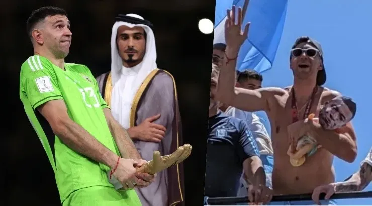 Polémicas celebraciones del Dibu Martínez por Qatar 2022