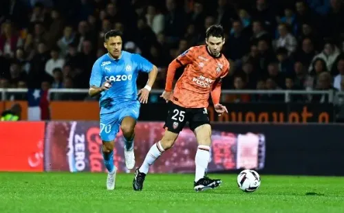 Alexis fue titular en el amargo empate del Marsella ante Lorient. | Foto: Imago