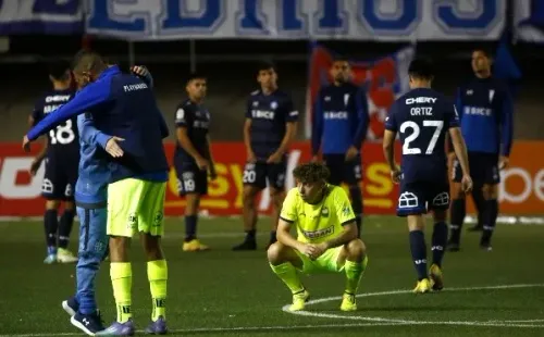 U. Católica eliminó a Deportes Colina en los penales. (Jonnathan Oyarzún/Photosport).