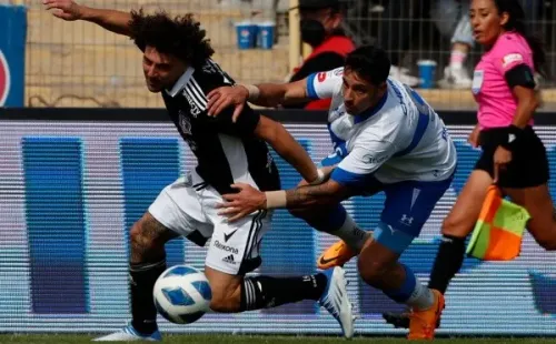 Maximiliano Falcón en UC vs Colo Colo