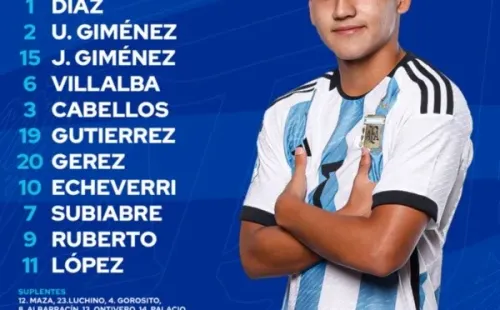 Ian Subiabre como titular ante Chile