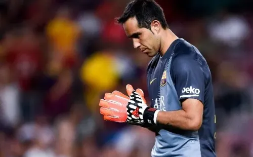 Claudio Bravo en Barcelona