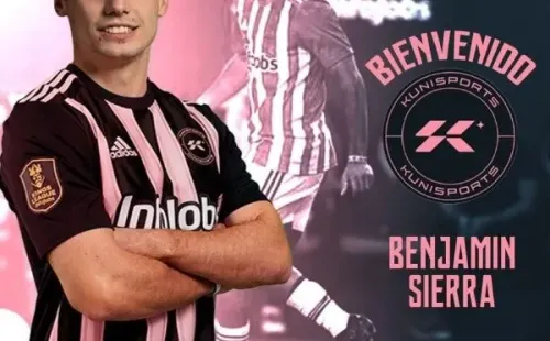 Benjamín Sierra ficha por Kunisports, equipo de Kun Agüero en la Kings League