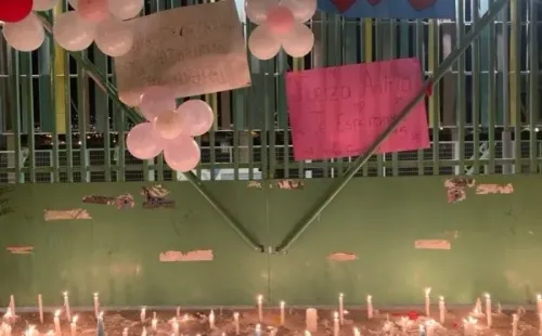Una de las últimas velatones realizadas en homenaje a Antonia en el estadio Luis Valenzuela. | Instagram