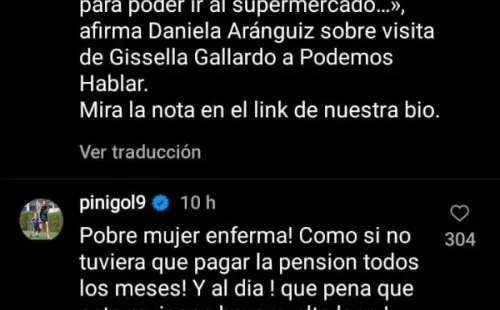 Mauricio Pinilla en Instagram