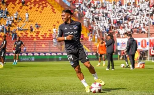 Jordhy Thompson volvió a las citaciones de Colo Colo tras la primera denuncia de marzo. | Foto: Guillermo Salazar.
