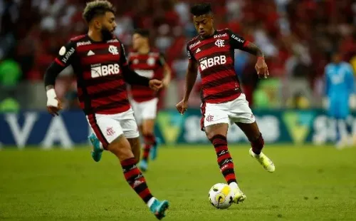 Bruno Henrique no estará disponible para Jorge Sampaoli de cara al duelo contra Ñublense. | Foto: Getty