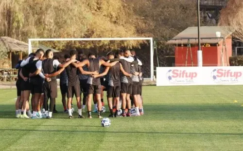 Monagas se mentaliza en el duelo ante Colo Colo. | Foto: Marco Muga Rivera / Sifup