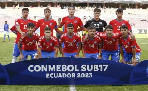 Formación de Chile contra Brasil: La Roja no pudo. (Foto: Conmebol)