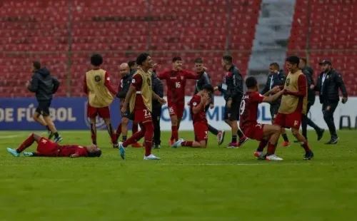 Venezuela consiguió una histórica clasificación al Mundial Sub 17. Foto: Conmebol.