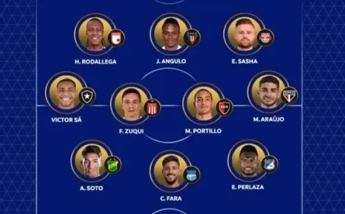 Equipo de la semana de la fecha 2 de Copa Sudamericana