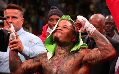 Gervonta Davis celebra su triunfo