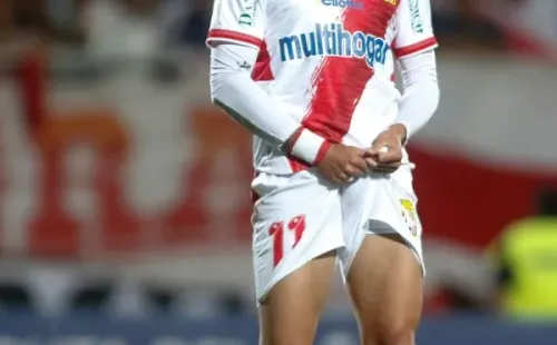 Jason Flores ha marcado apenas un gol en Curicó Unido. (Photosport).