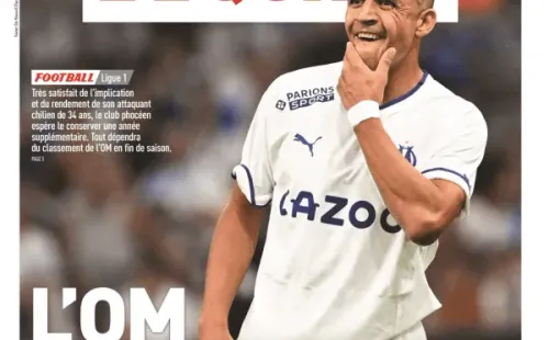 La portada de L’Equipe con Alexis Sánchez.