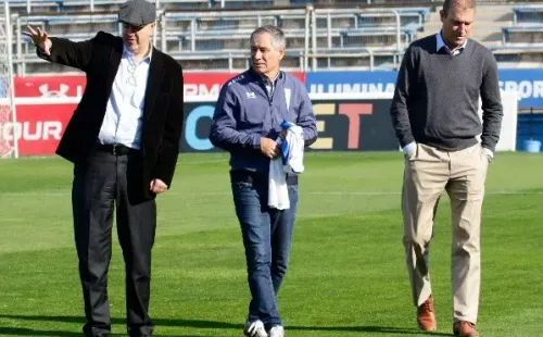 Holan y Buljubasich están distanciados en la UC. | Foto: Photosport