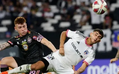Bruno Gutiérrez en acción ante Santiago City por la Copa Chile. (Photosport).