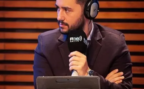 Nacho Genovart, el periodista que lanzó la información del posible cambio de sede para el Colo Colo vs. Boca Juniors.
