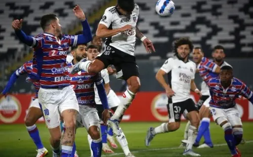 Colo Colo cerró su participación en la Copa Libertadores 2022 con un Monumental completamente vacío ante Fortaleza. | Foto: Photosport.