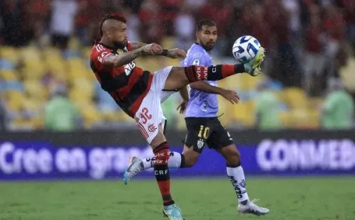 Vidal no lo pasa nada de bien en Brasil. | Foto: Getty