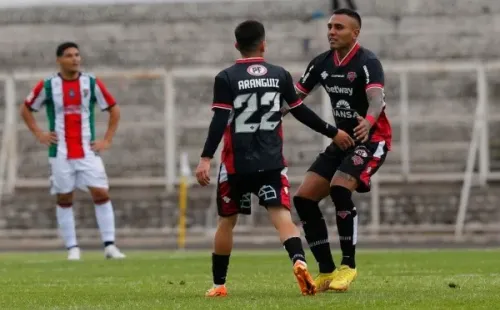 Pablo Aránguiz anotó después de un año, cuando jugaba en la U. Foto: Photosport.