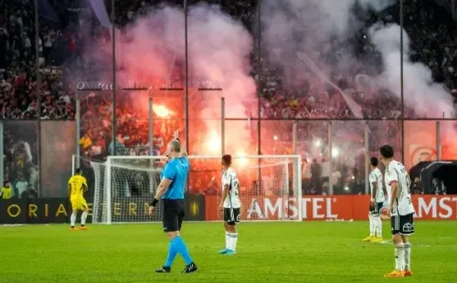 El mal comportamiento de los hinchas ante Monagas se pagará ante Boca Juniors. | Foto: Guillermo Salazar.