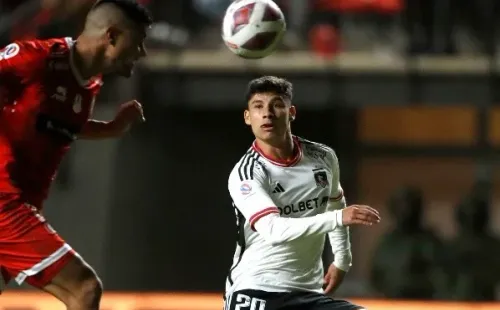 Según Quinteros, Alexander Oroz salió lesionado del choque entre Colo Colo y La Calera. | Foto: Photosport