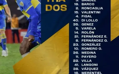 Foto: Boca Juniors.
