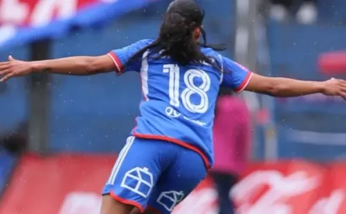 Sánchez suma ocho goles esta temporada y comparte el podio con Isidora Olave. | Prensa U de Chile