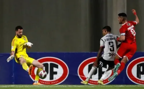 Fernando de Paul fue una buena figura en el 0-0 ante Unión La Calera del pasado viernes. | Foto: Photosport.