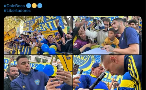 Captura Twitter @BocaJrsOficial.