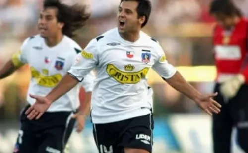 Gustavo Biscayzacú anotó un gol en el Monumental y otro en La Bombonera ante Boca Juniors. Foto: Archivo.